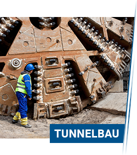 Erschütterungsmesstechnik leistet einen großen Beitrag zum sicheren Tunnelbau.
