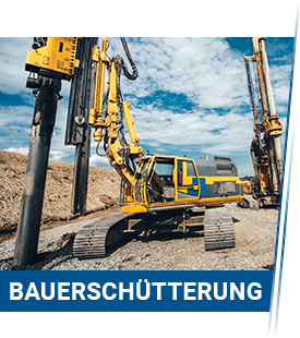 Geophone oder Seismometer überwachen Bauerschütterungen.