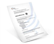 Laboratory accreditation certificate