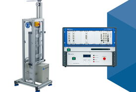 The calibration system CS Q-LEAP Shock from SPEKTRA with SE-201 shock exciter