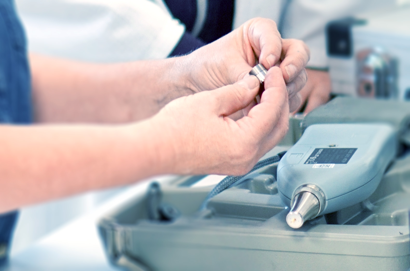 Calibration service of a sound level meter at Spektra