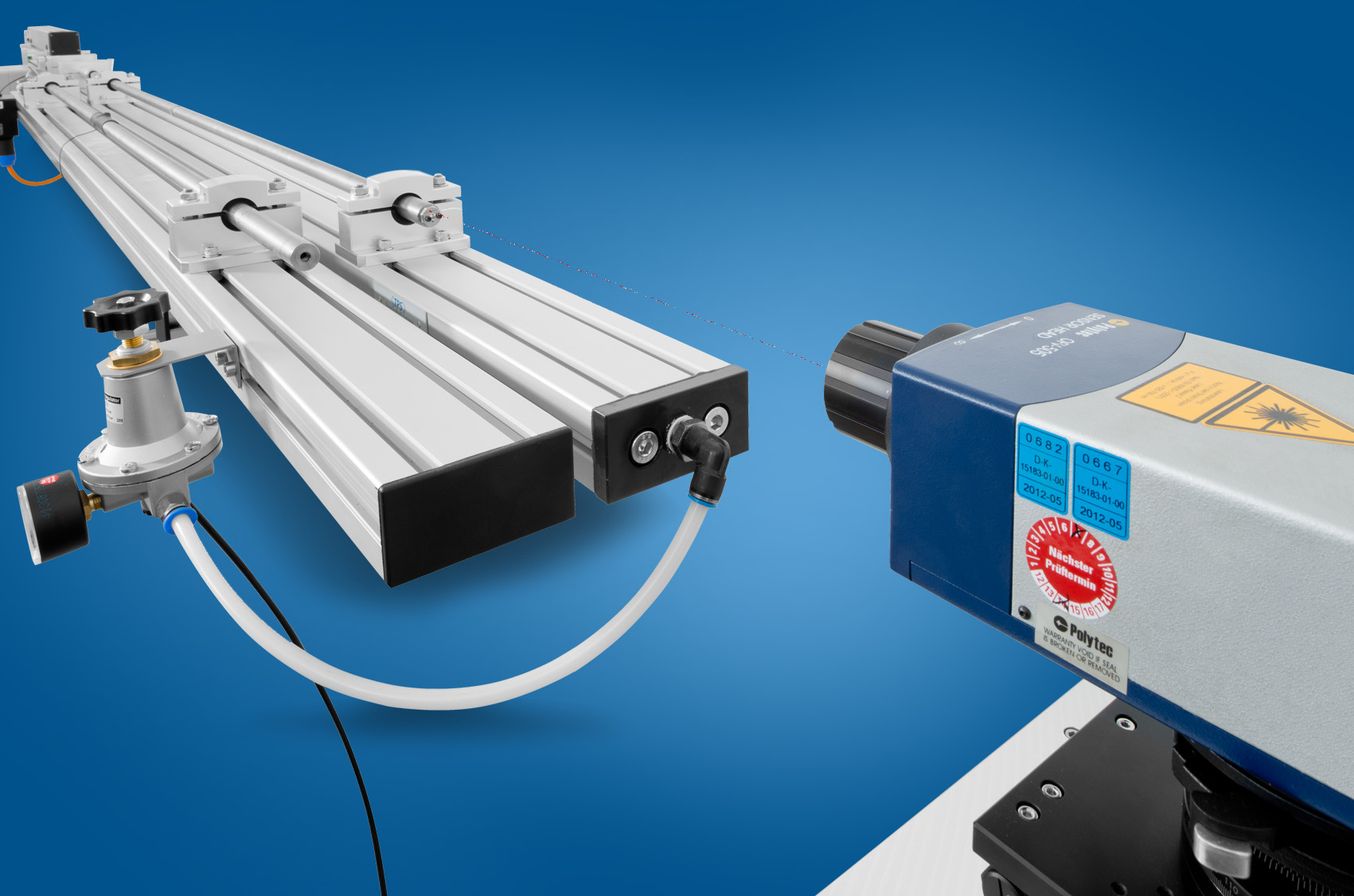Primary calibration shock sensors